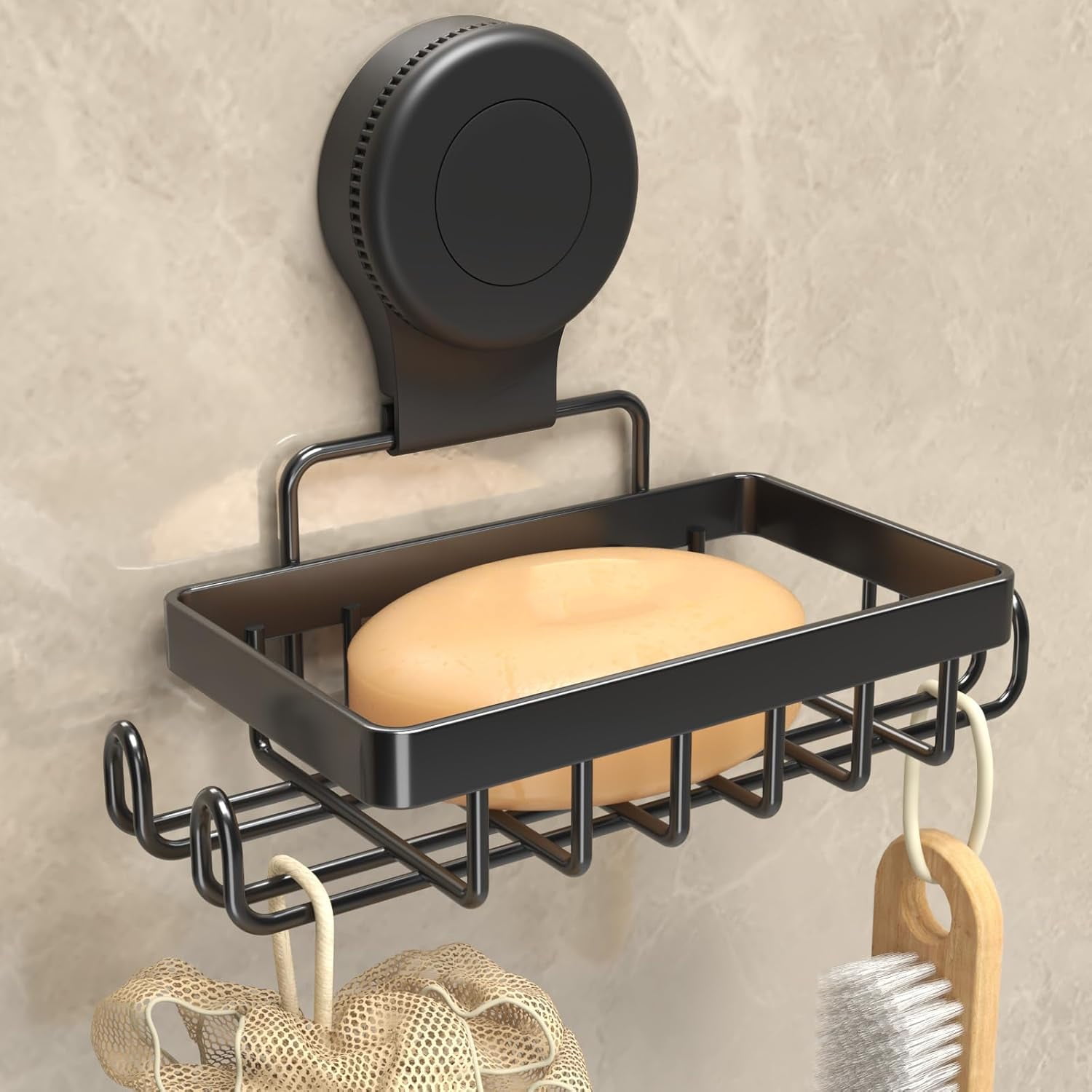 Soap Holder Bar Dish Suction Cup Bar Shampoo Rack For Shower Wall soap-holder-bar-dish-suction-cup-bar-shampoo-rack-for-shower-wall
