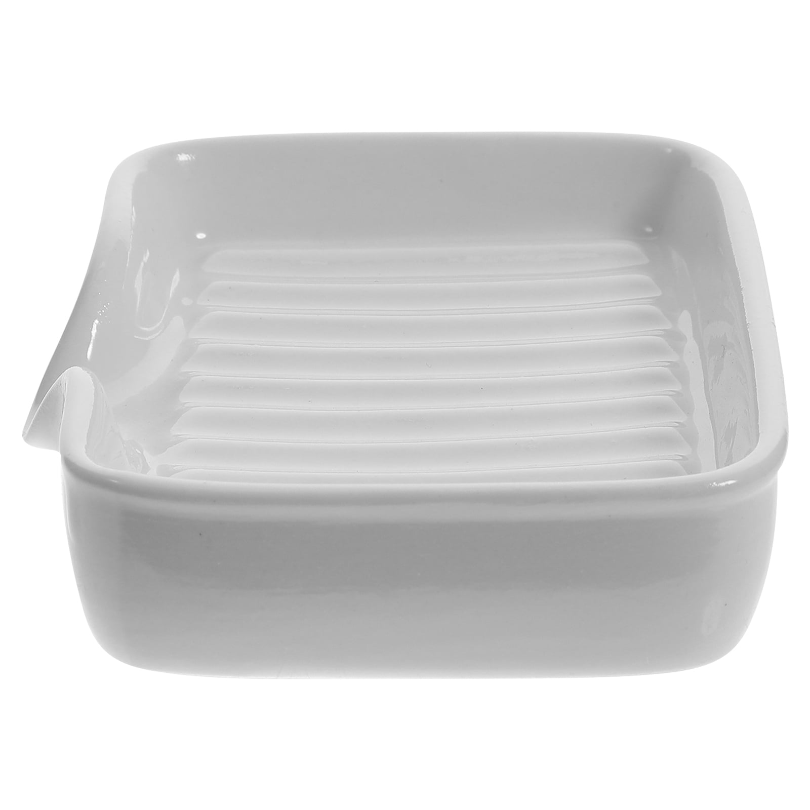 Soap Holder Ceramic Tray Bathroom+accessories Dish Nordic White ...