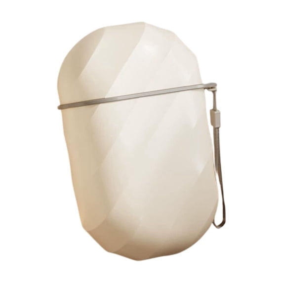 Soap Holder Container with Hanging Rope, Portable Bar Soap Saver Scrubber Case for Bathroom Kitchen Travel Dorm (Gray)