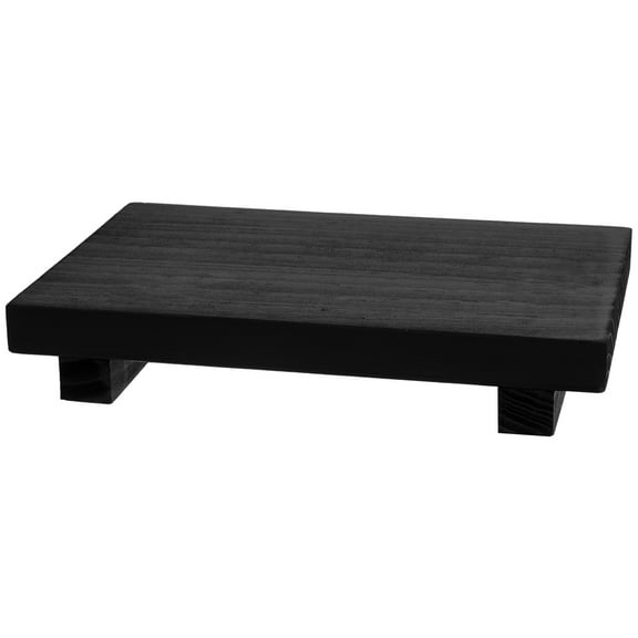 Raindrops Wooden Soap Tray Bathroom Accessory Easy to Clean Soap Holder Display Board 1 Piece