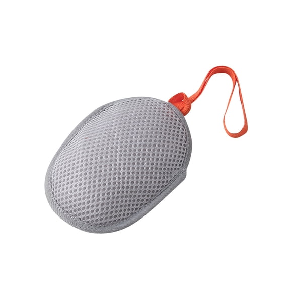 Soap Holder with Soap Net and Hook, Solid Soap Pouch, Mesh Soap Bag, Mesh Pouch for Bar Soap Storage, Solid Soap Net for Shower and Bath