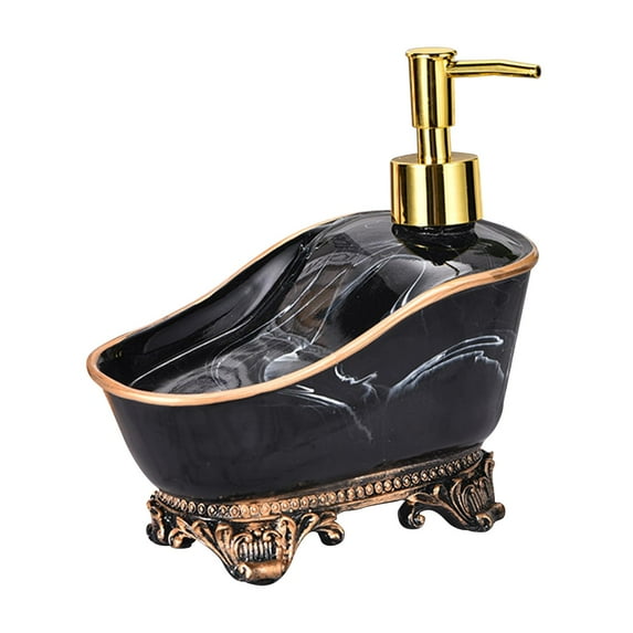 Soap Lotion Dispenser,Hand Soap soap dispenser Pump Bottles,Empty Refillable Liquid Soap Lotion Pump Bottle,Bathroom Countertop Soap Dispenser Pump Bottle,ceramic liquid pump Black