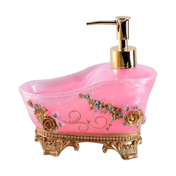 Soap Lotion Dispenser,Hand Soap soap dispenser Pump Bottles,Empty Refillable Liquid Soap Lotion Pump Bottle,Bathroom Countertop Soap Dispenser Pump Bottle,ceramic liquid pump bottle Pink