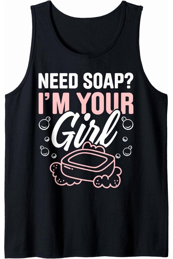Soap Making For Soap Maker Soap Lover Soaping Handmade Soap Tank Top Size S-3XL