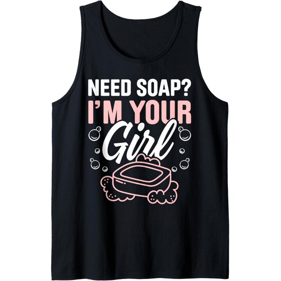Soap Making For Soap Maker Soap Lover Soaping Handmade Soap Tank Top Size S-3XL