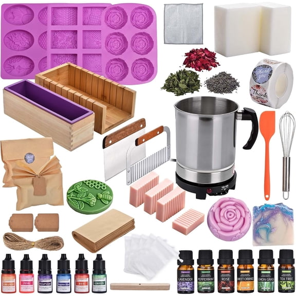 Soap Making Kit -in- DIY Soap Making Supplies for Adults