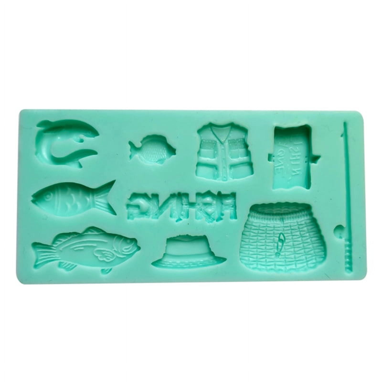 QUMENEY 2 Pack 40-Cavity Square Caramel Candy Silicone Molds