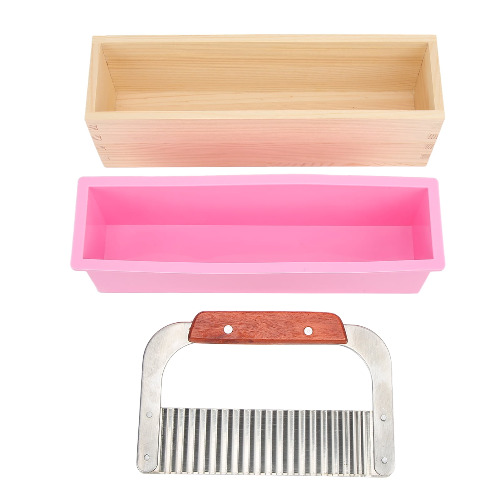 Soap Molds for Soap Making Wooden Loaf Soap Cutter Mold, with 1 Pc