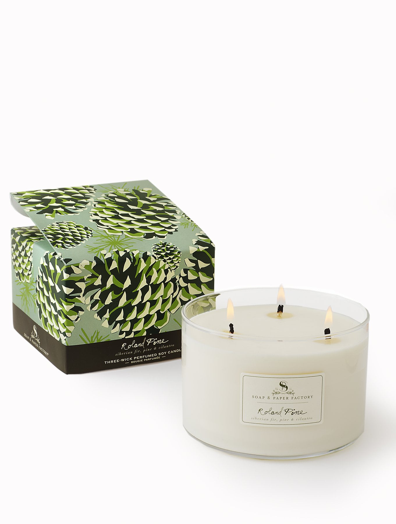 Soap & Paper Factory Roland Pine Candle - Thumbnail 2