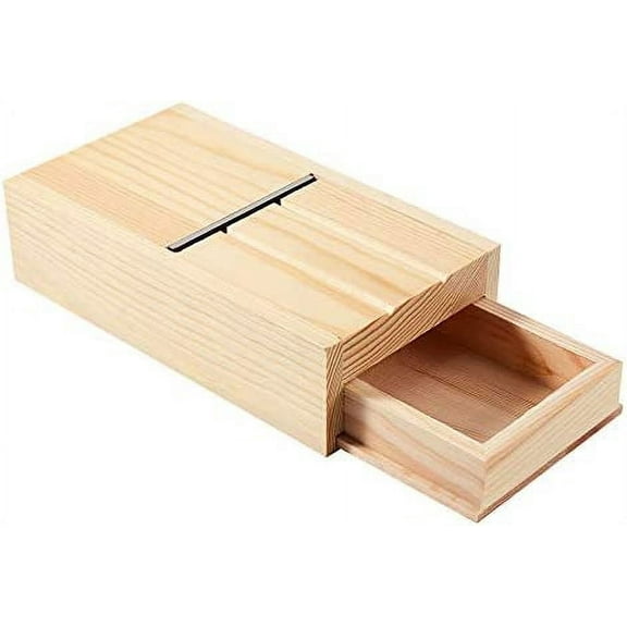 Soap Planer Cutter Drawer Box Wooden Soap Beveler Planer Soap Trimming Shaving Tool for Handmade Soaps and Candles Trimming DIY Craft Soap Loaf Making