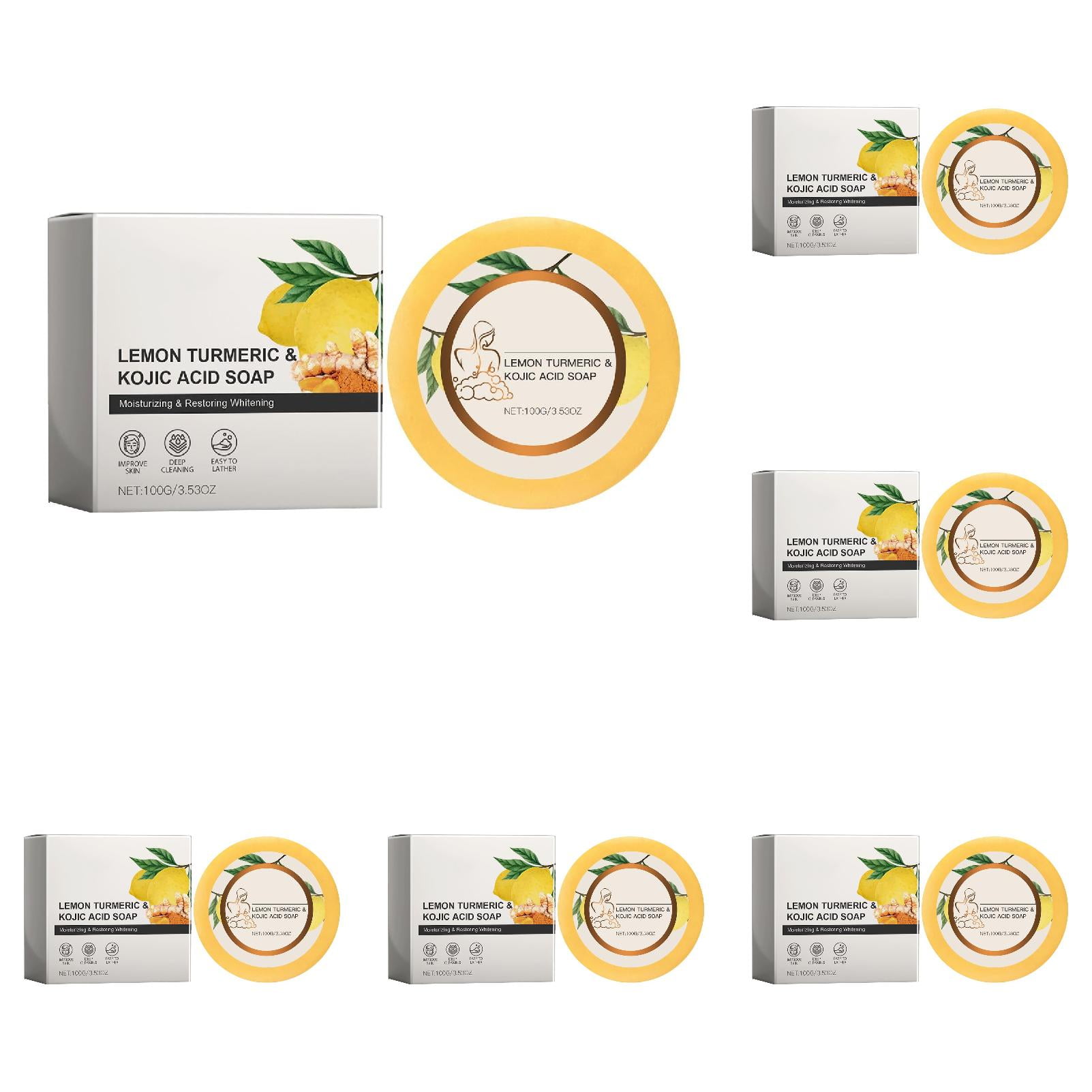 Soap Round Cleansing Pores Diminishing Lines Removing Skin Stress