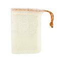 thumbnail image 1 of Soap Saver Bag Pouch Mesh Net Exfoliating Bar Soap Scrubber - Drawstring Foaming Net Soap Holder for Shower and Bath, Soft Cleansing Cloth Towel Bag for Body Wash Accessories and Skin Care Routine, 1 of 3