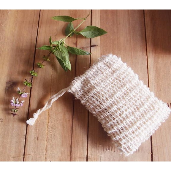 Soap Saver Bags 5 X 4 Natural 12 Pack-,
