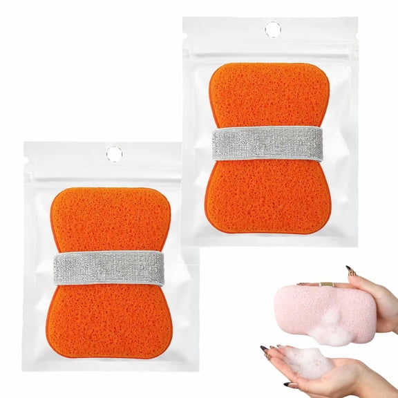 Soap Saver Pouch for Bar Soap, Exfoliating Foaming Bath Scrubber Bags, 2 Count Color Options