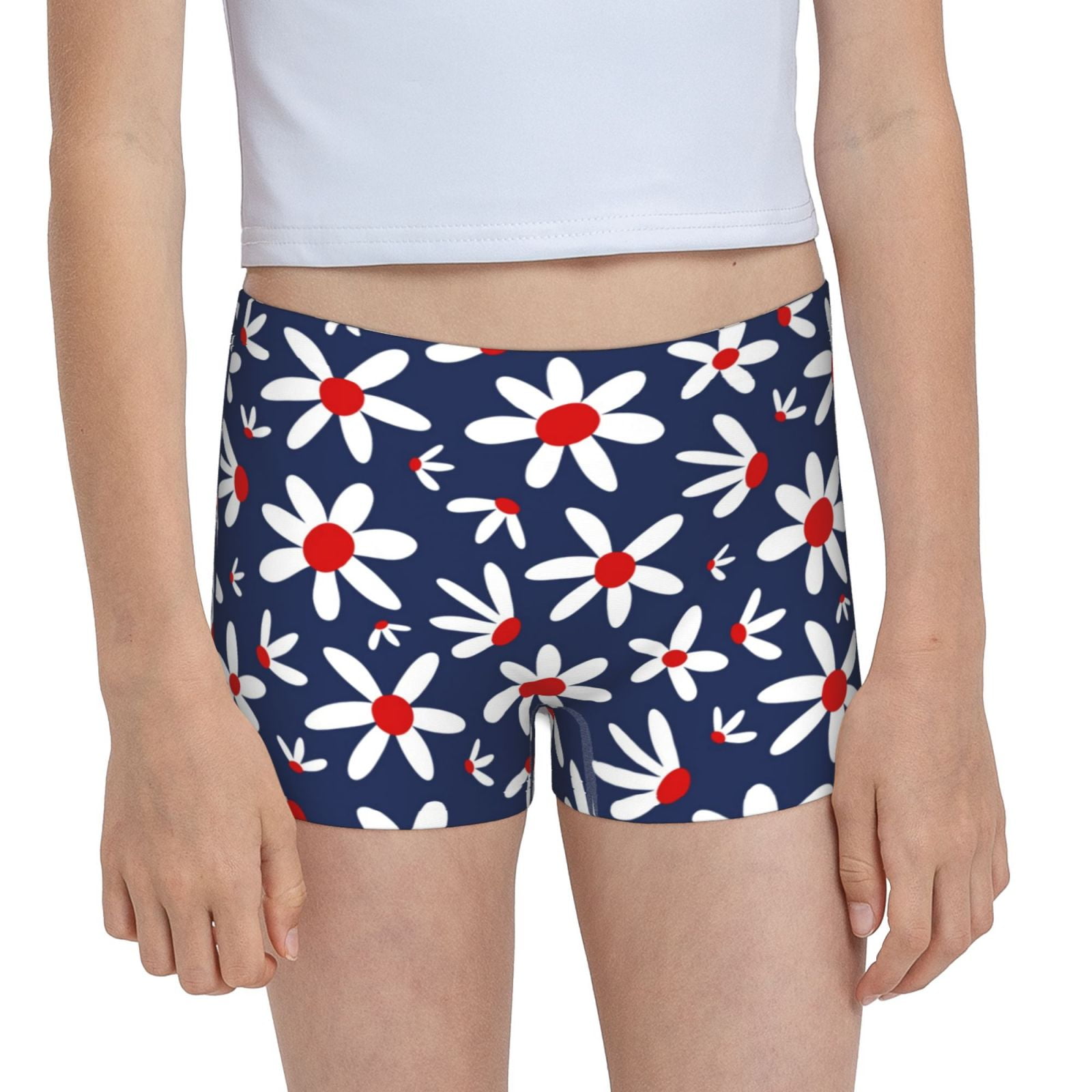 Easygdp Daisy Flowers Girls Hipster Cotton Underwear Little Girls