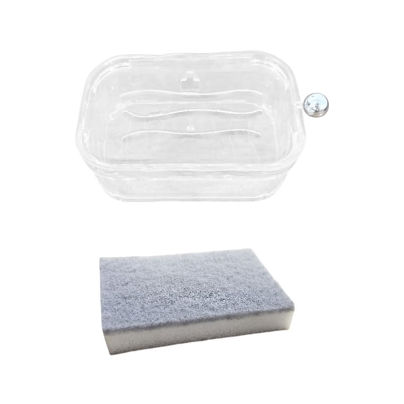 Soap Stand Soap with Drainage Soap Box Soap Stand Portable Bathroom Handy Sanitizer Box Box Bathroom Shower Household Soap Box