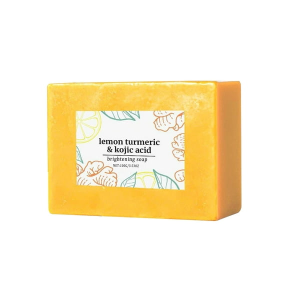 Soap Turmeric Soap Tablets Cleansing Turmeric Soap Facial And Body Shower Soap Firming Pores And Removing Pigments 100g