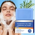 thumbnail image 1 of Upgraded 2026 Soap With Teas Tree Oil Bar Soothing Care Relief Of Itchy For Ringworm Itch Athletes Foot Body Face Wash 115g, 1 of 8