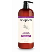 Soapbox Conditioner, Biotin & Superfruit, 1L / 33.8oz