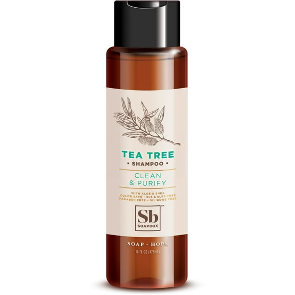 Soapbox Shampoo - Tea Tree - 16 oz. (Pack of 2)