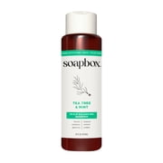 Soapbox Tea Tree & Mint Scalp Balancing Shampoo to Cleanse & Restore, 16oz
