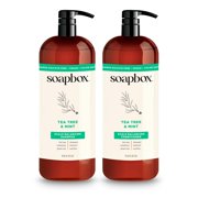 Soapbox Tea Tree Cleansing Shampoo & Conditioner Set with Tea Tree, 2 Piece