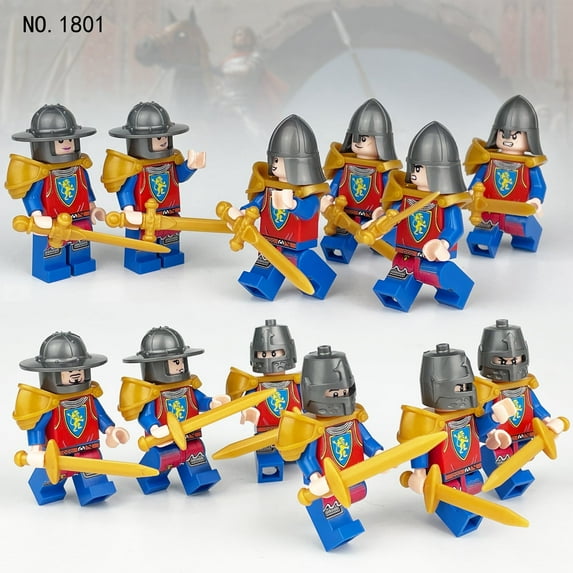Soapjuice 12PCS Set Assorted Ancient Soldiers: Roman Legion Mini Figure Building Toys