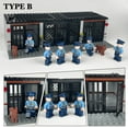 thumbnail image 1 of Soapjuice MOC Scorpion's Den Prison Cell Model: Mini Building Blocks with Barbed Wire Cage Scene Playset at Walmart, 1 of 9
