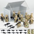 Soapjuice Military Special Forces Minifigure Set with Container