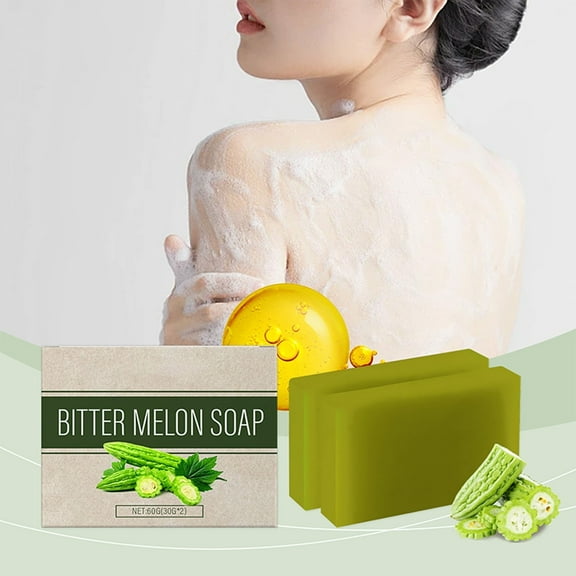Soaps Soap Balsam Pear Balsam Pear Soap Tablets Cleansing Balsam Pear Soap Facial And Body Shower Soap Firming Pores And Removing Pigments 60g