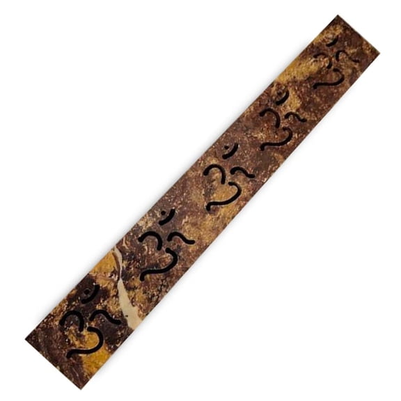 Soapstone Incense Box Dark Natural - Size - 1.5" x 1.5" x 10"