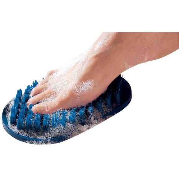 Soapy ToesTM Foot Scrubber, Blue