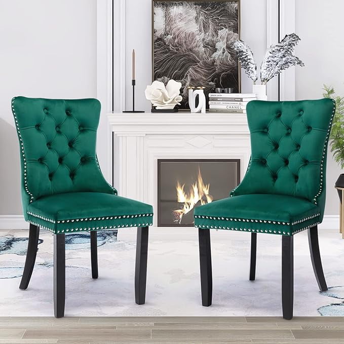 Soarflash Tall Back Upholstered Dining Chairs Dining Room Chairs