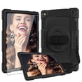 thumbnail image 1 of Soatuto 10.6" 3-Layer Protective Tablet Case with Tempered Glass Screen Protector, Black, 1 of 7