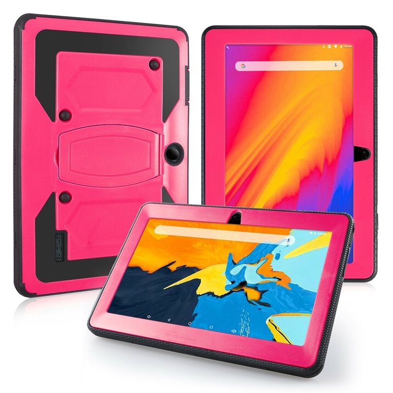 Soatuto For Dragon Touch Y88X Pro Y88X Plus Tablet Case , Lightweight  Shockproof Rugged Case With KickStand For Haehne、YUNTAB Q88、ZONKO、SIXGO  Kids