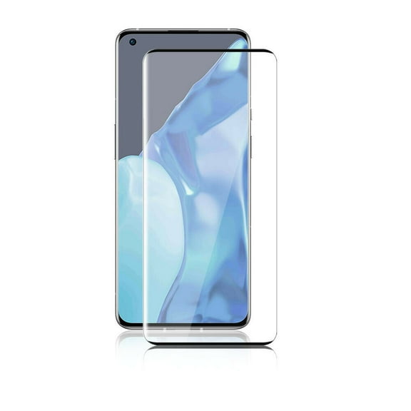 Soatuto For OnePlus 9 Pro 5G Screen Protector, Full HD Curved Edge Tempered Glass Exclusive Solution for Ultrasonic Fingerprint Easy Install Anti-Scratch for OnePlus 9 Pro 5G 2021 - 1 Pack