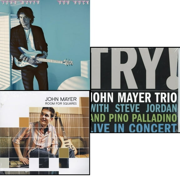 Sob Rock (180G) & Room For Squares & Try: Live In Concert [LP Vinyl Bundle]