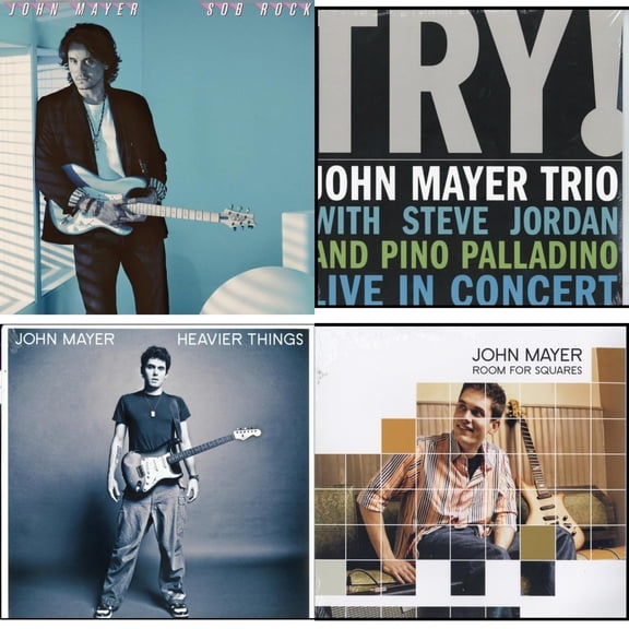 Sob Rock (180G) & Try: Live In Concert & Heavier Things (180G) & Room For Squares [LP Vinyl Bundle]