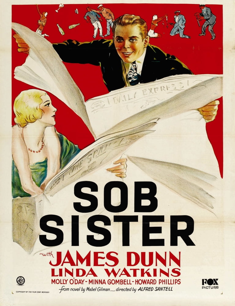 Sob Sister Canvas Art - (11 x 17)
