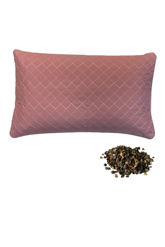 SobaMakura Buckwheat Pillow - The Original SobaMakura Buckwheat Pillow - Dusty Rose Red