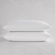 Sobel Westex 2 Pack Hotel Sobella Bed Pillows for Sleeping for Adults | Side Sleeper Pillow | 300 TC,100% Cotton Case | Hypoallergenic, Soft, Machine Washable King 2 Pack