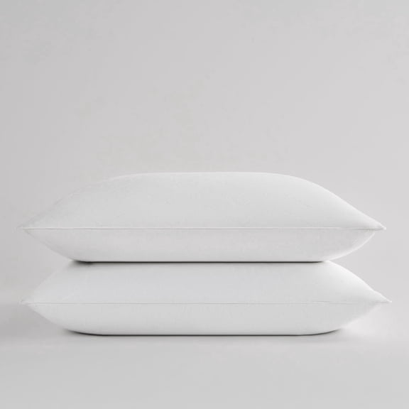 Sobel Westex: 2 Pack Sahara Nights Bed Pillow for Sleeping | Back & Stomach | Hotel Quality, 233 TC, 100% Cotton Case, Gel Fiber Fill | Hypoallergenic, Soft, Washable|Queen Size 20X30