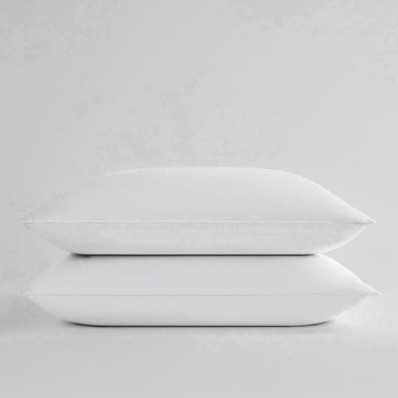 Sobel Westex: 2 Pack Sahara Nights Bed Pillow for Sleeping | Back & Stomach | Hotel Quality, 233 TC, 100% Cotton Case, Gel Fiber Fill | Hypoallergenic, Soft, Washable|Standard Size 20X26