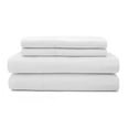 thumbnail image 1 of Sobella 03537631600000 500 Thread Count Solid100 Percentage Cotton Sheet Set, Optic White, 1 of 1