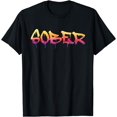 thumbnail image 1 of Sober Shirt Women Sobriety Anniversary Recovery Sober AA NA T-Shirt Black X-Large, 1 of 4