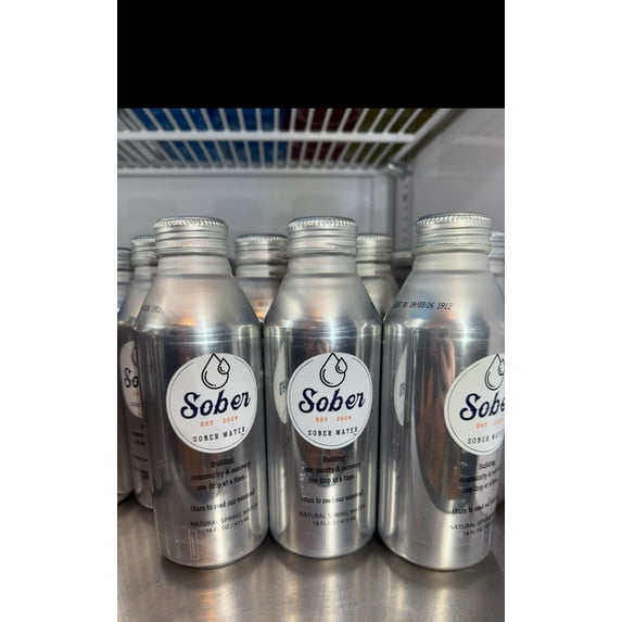 Sober Water Natural Spring Water