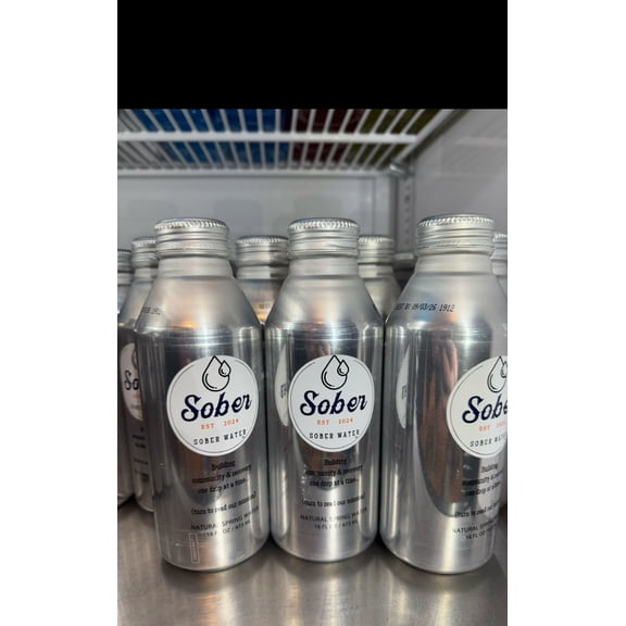 Sober Water Natural Spring Water