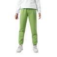thumbnail image 1 of Sobgg25 Boys Girls Active Pants Jogger Sweatpants With Pockets Kids Trousers Casual Solid Pants Size 8-9 Years, 1 of 4