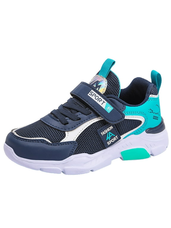 Boys Girls Shoes Kids Tennis Athletic Running Walking Lightweight Sneakers For Little/Big Kid Size 12