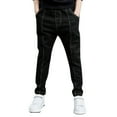 thumbnail image 1 of Sobgg25 Boys Regular Straight Fit Jeans Casual Denim Pants Stretch Denim Pants Size 4-5 Years, 1 of 4